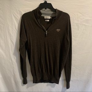 Peter Millar Crown Soft Wool Quarter-Zip Pullover Sweater - Like New - M
